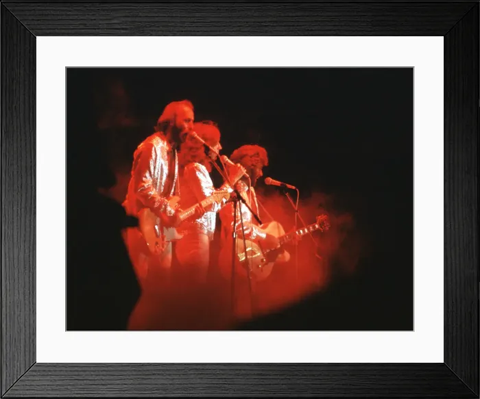 Framed Print : The Bee Gees Framed Print : The Bee Gees