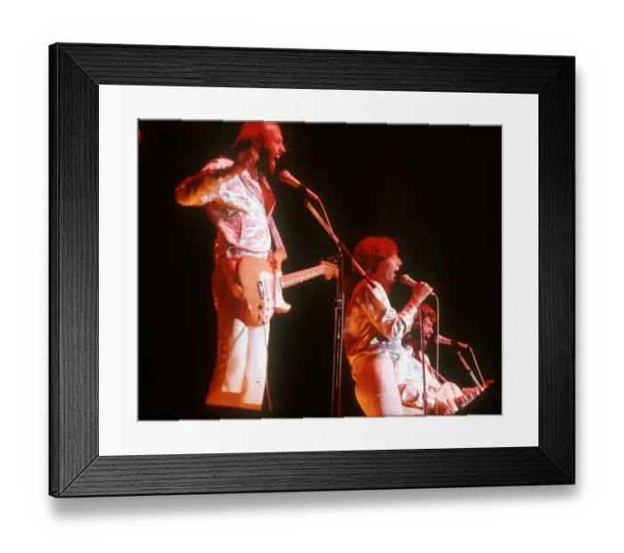 Framed Print : The Bee Gees Framed Print : The Bee Gees