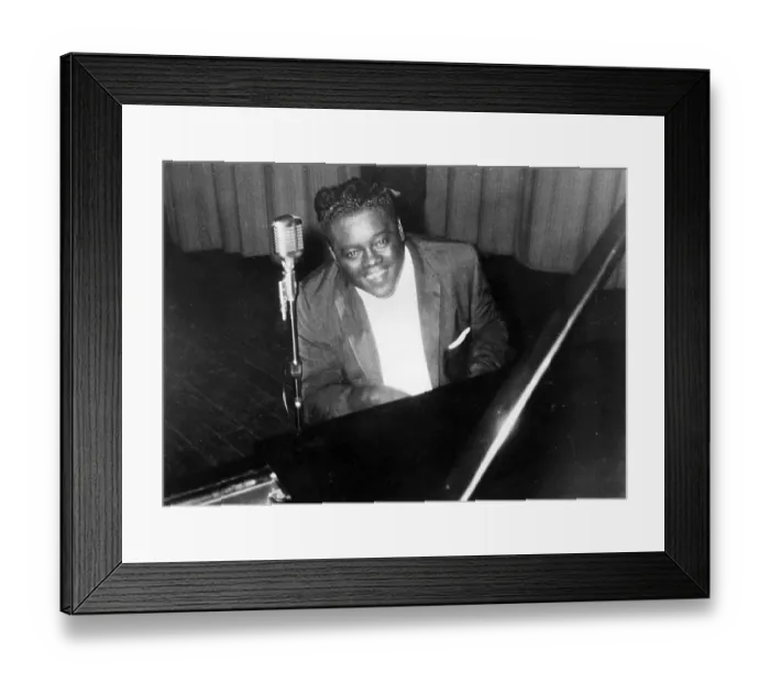 Framed Print : Photo of Fats Domino