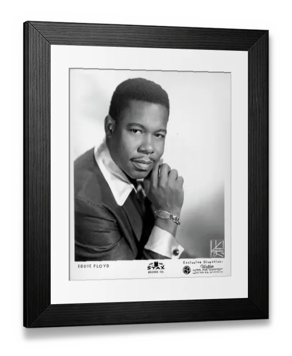 Framed Print : Photo of Eddie Floyd Framed Print : Photo of Eddie Floyd