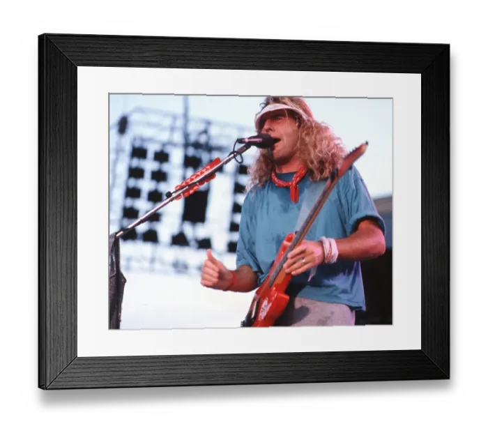 Framed Print : Photo of Van Halen Framed Print : Photo of Van Halen