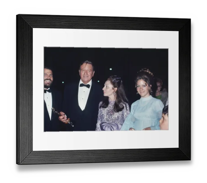 Framed Print : John Wayne At The Oscars Framed Print : John Wayne At The Oscars
