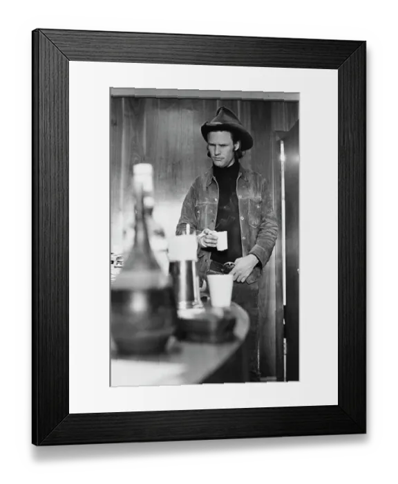 Framed Print : Kris Kristofferson, American Singer-Songwriter & Actor Framed Print : Kris Kristofferson, American Singer-Songwriter & Actor