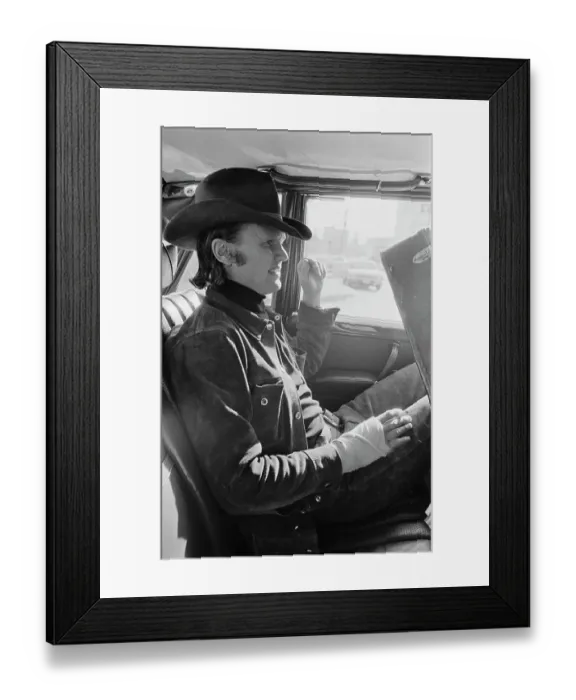 Framed Print : Kris Kristofferson, American Singer-Songwriter & Actor Framed Print : Kris Kristofferson, American Singer-Songwriter & Actor