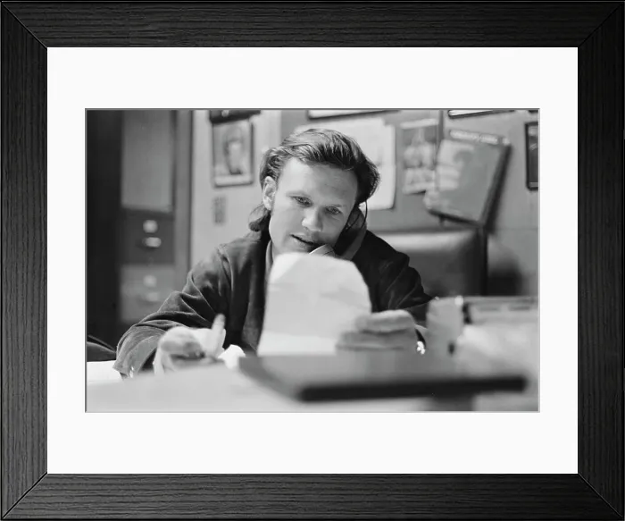 Framed Print : Kris Kristofferson, American Singer-Songwriter & Actor Framed Print : Kris Kristofferson, American Singer-Songwriter & Actor