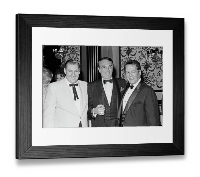 Framed Print : Eddie Cantor Lodge of B'nai B'rith Honours Jimmy Durante Framed Print : Eddie Cantor Lodge of B'nai B'rith Honours Jimmy Durante
