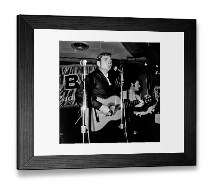 Framed Print : Willie Performing At The Palomino Framed Print : Willie Performing At The Palomino