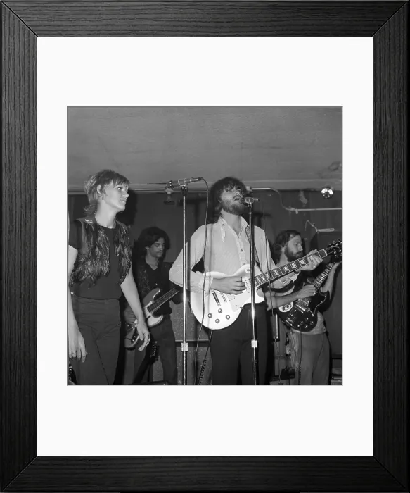 Framed Print : Delaney And Bonnie Live Framed Print : Delaney And Bonnie Live