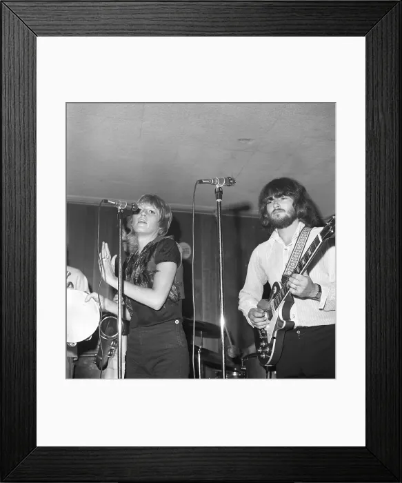 Framed Print : Delaney And Bonnie Live Framed Print : Delaney And Bonnie Live