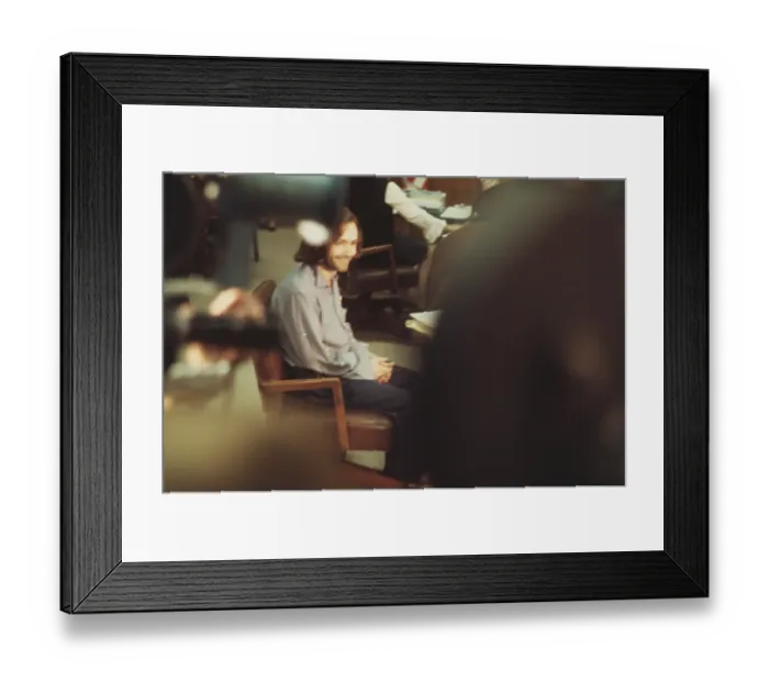 Framed Print : Court Hearing for Gary Hinman Murder Framed Print : Court Hearing for Gary Hinman Murder