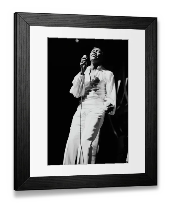 Framed Print : Luther Ingram Framed Print : Luther Ingram