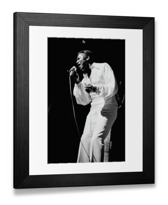Framed Print : Luther Ingram Framed Print : Luther Ingram