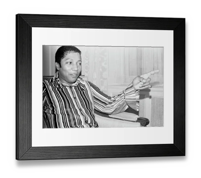 Framed Print : Luther Ingram Framed Print : Luther Ingram