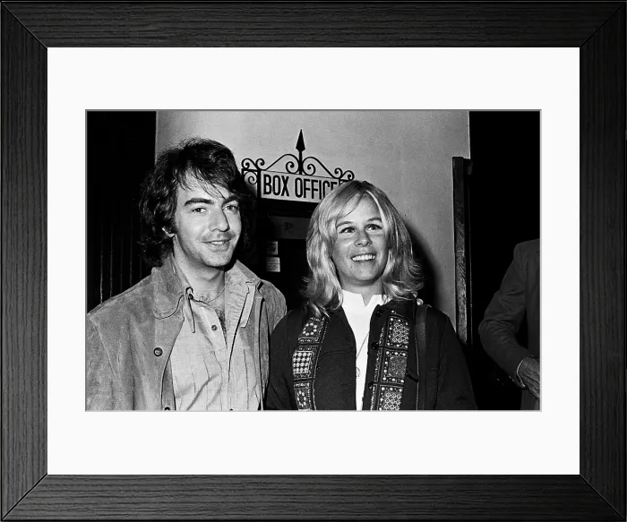 Framed Print : Neil Diamond Attends A Tiny Tim Concert At The Troubadour Framed Print : Neil Diamond Attends A Tiny Tim Concert At The Troubadour