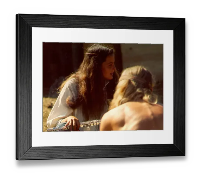 Framed Print : Vortex 1: A Biodegradable Festival