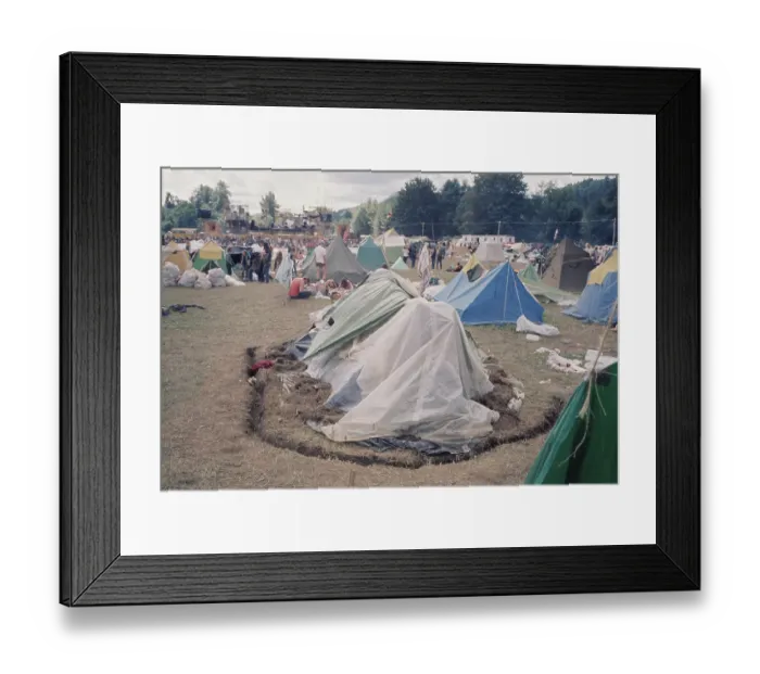 Framed Print : Vortex I: A Biodegradable Festival Of Life