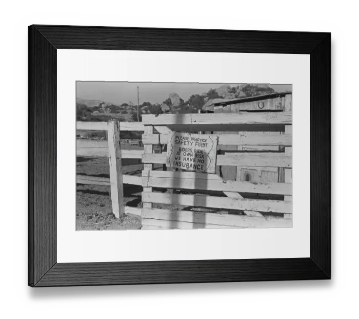 Framed Print : Spahn Movie Ranch Framed Print : Spahn Movie Ranch
