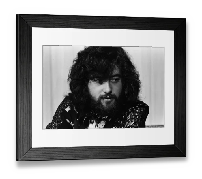 Framed Print : Jimmy Page Press Conference Framed Print : Jimmy Page Press Conference