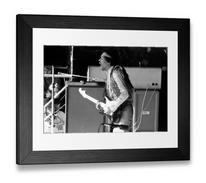 Framed Print : Jimi Hendrix Plays His Last Concert Framed Print : Jimi Hendrix Plays His Last Concert