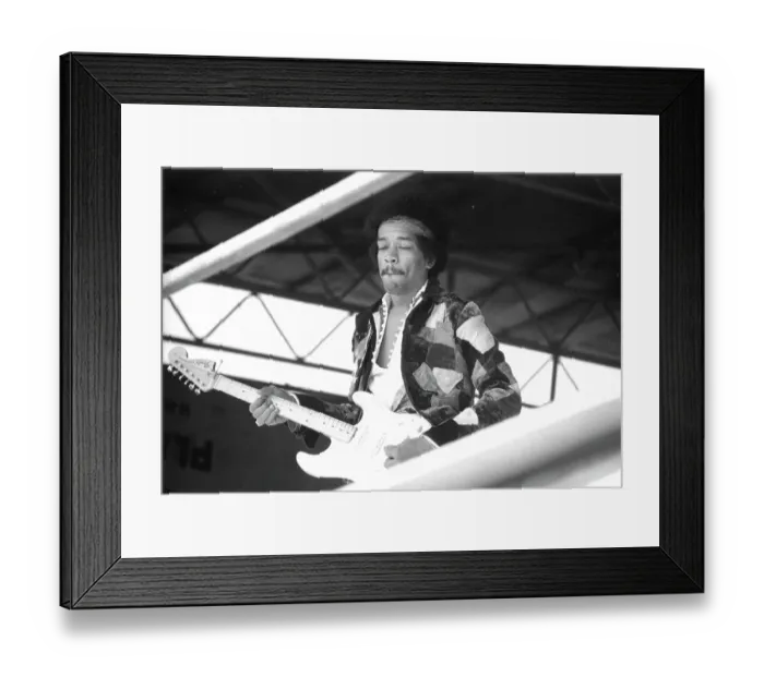 Framed Print : Jimi Hendrix Plays His Last Concert Framed Print : Jimi Hendrix Plays His Last Concert