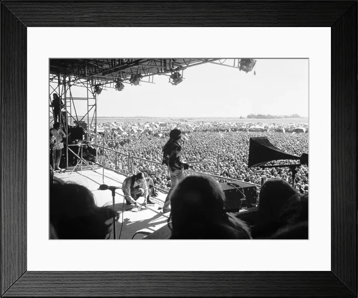 Framed Print : Jimi Hendrix's Last Concert Framed Print : Jimi Hendrix's Last Concert