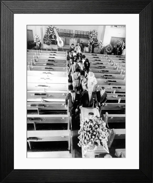 Framed Print : Jimi Hendrix Funeral Framed Print : Jimi Hendrix Funeral