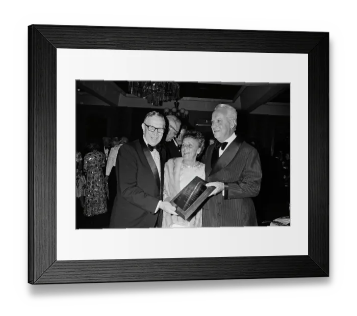 Framed Print : Friars Club Honours MJ Frankovich Framed Print : Friars Club Honours MJ Frankovich