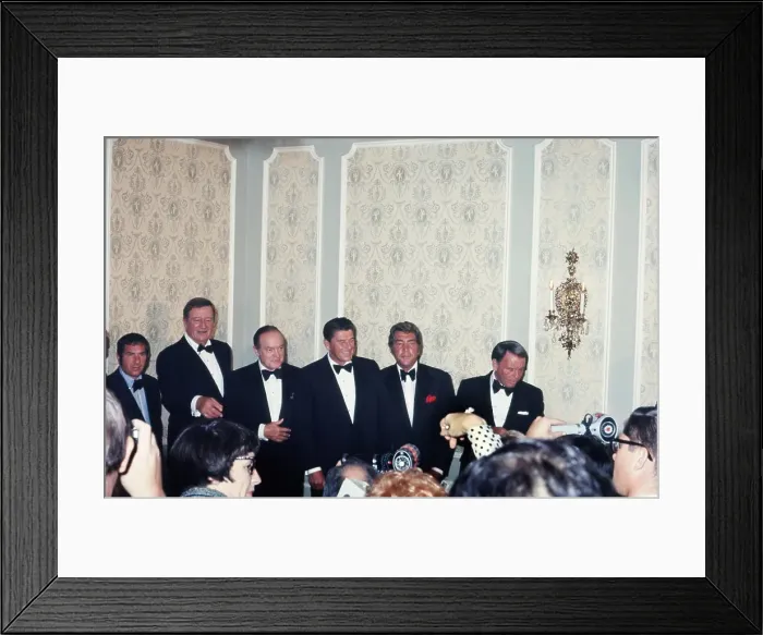 Framed Print : Celebrities Endorsing Ronald Reagan