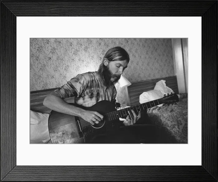 Framed Print : Duane Allman In South Carolina Framed Print : Duane Allman In South Carolina
