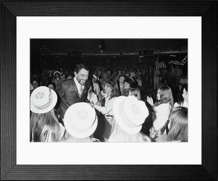 Framed Print : 1970 United States Senate Elections Rally Framed Print : 1970 United States Senate Elections Rally