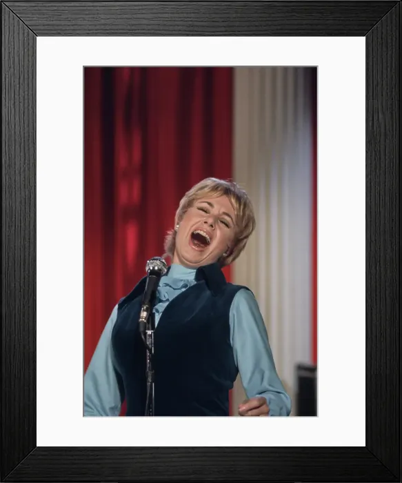 Framed Print : Shirley Jones, American Actress & Singer Framed Print : Shirley Jones, American Actress & Singer
