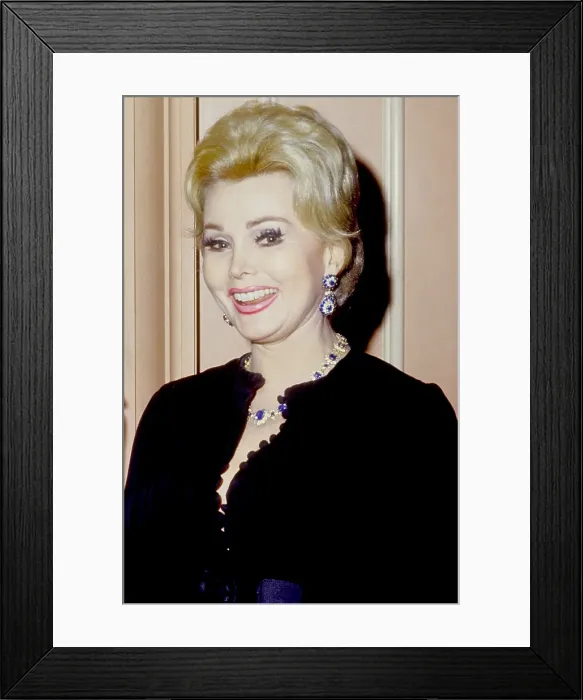 Framed Print : Zsa Zsa Gabor Framed Print : Zsa Zsa Gabor