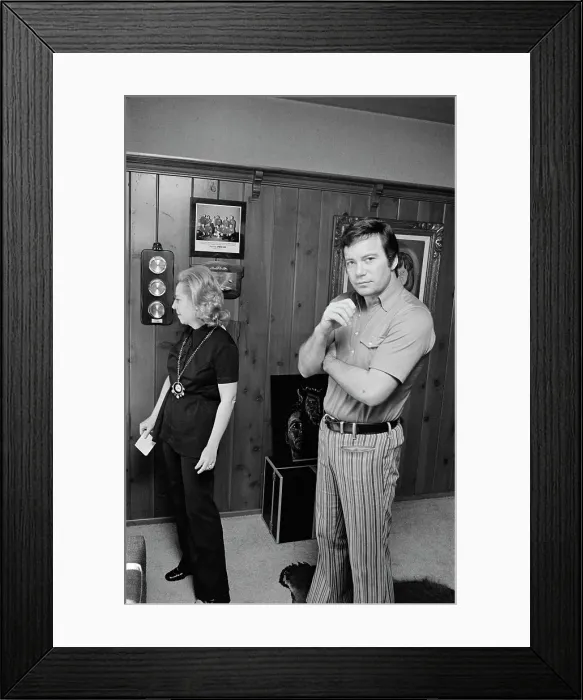 Framed Print : William Shatner, Canadian Actor