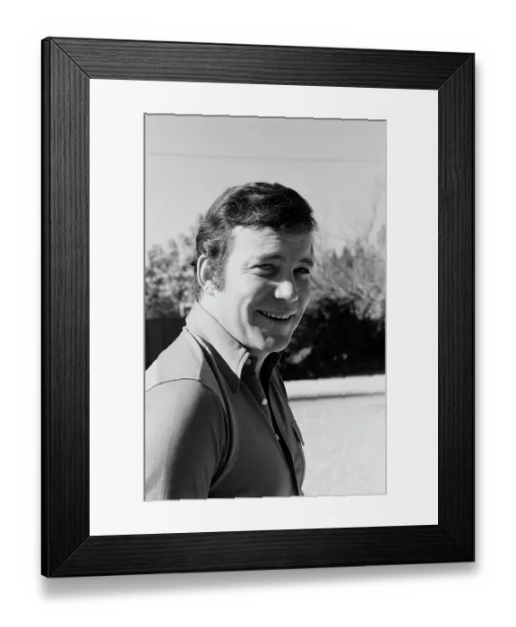 Framed Print : William Shatner, Canadian Actor Framed Print : William Shatner, Canadian Actor