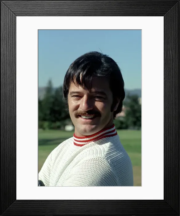 Framed Print : Robert Goulet Portrait Outside Framed Print : Robert Goulet Portrait Outside