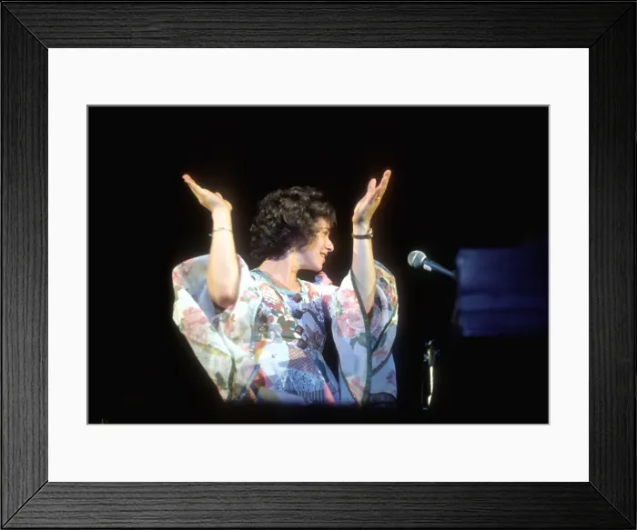 Framed Print : Carole King Performing In LA Framed Print : Carole King Performing In LA