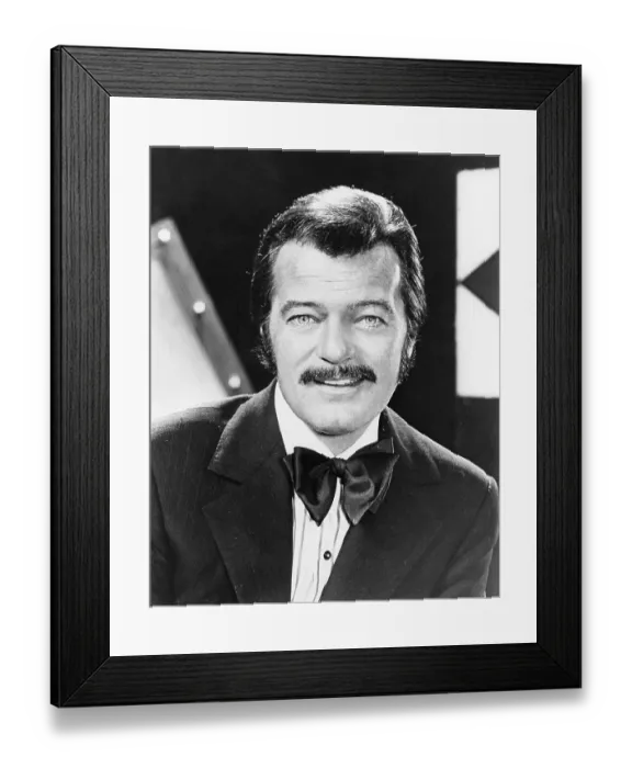 Framed Print : Singer and Actor Robert Goulet Framed Print : Singer and Actor Robert Goulet