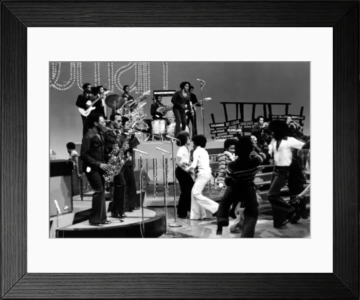 Framed Print : James Brown On Soul Train Framed Print : James Brown On Soul Train