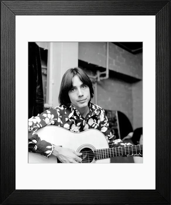 Framed Print : Jackson Browne at the Troubadour Framed Print : Jackson Browne at the Troubadour