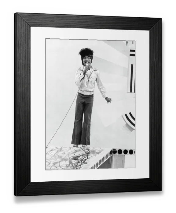 Framed Print : Little Richard Performing Framed Print : Little Richard Performing