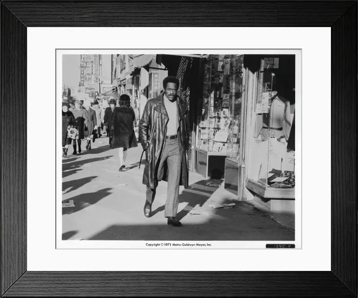 Framed Print : Richard Roundtree in Shaft Framed Print : Richard Roundtree in Shaft
