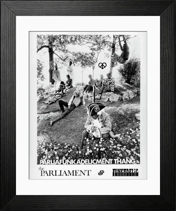 Framed Print : Parliament Funkadelic Portrait Framed Print : Parliament Funkadelic Portrait