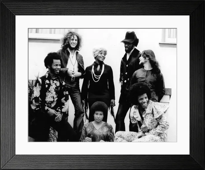 Framed Print : Sly & The Family Stone Portrait Framed Print : Sly & The Family Stone Portrait