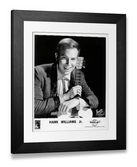 Framed Print : Hank Williams Jr. Portrait Session