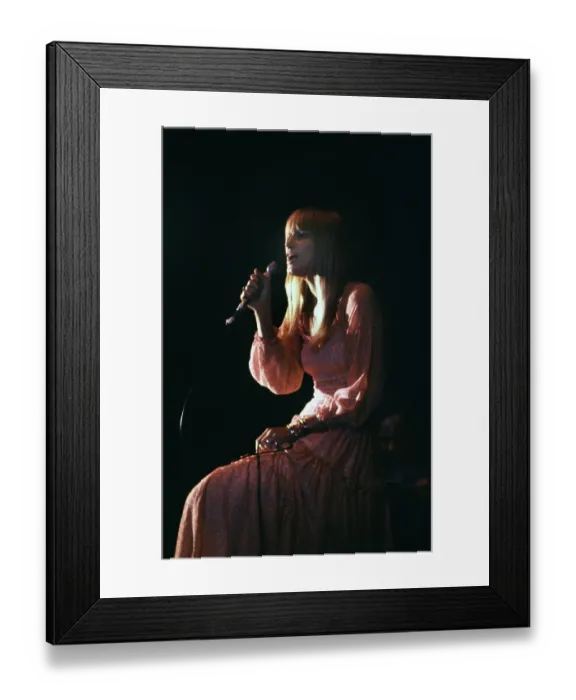 Framed Print : Mary Travers At The Music Barn Framed Print : Mary Travers At The Music Barn