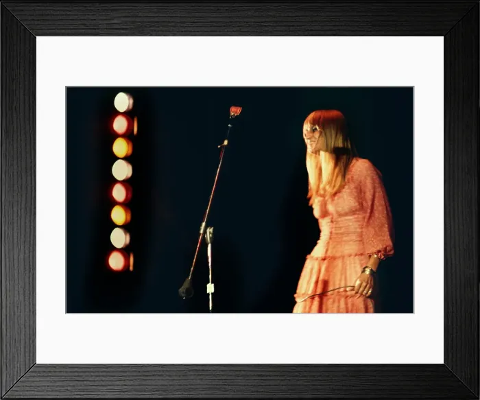 Framed Print : Mary Travers At The Music Barn Framed Print : Mary Travers At The Music Barn