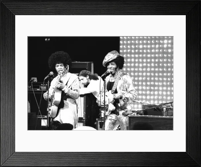Framed Print : Sly And The Family Stone On The Midnight Special Framed Print : Sly And The Family Stone On The Midnight Special
