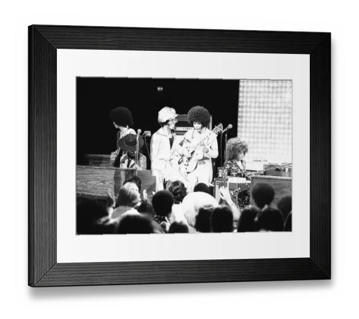 Framed Print : Sly And The Family Stone On The Midnight Special Framed Print : Sly And The Family Stone On The Midnight Special