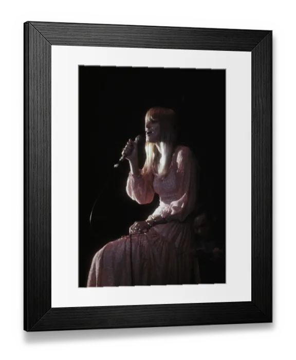 Framed Print : Mary Travers At The Music Barn Framed Print : Mary Travers At The Music Barn