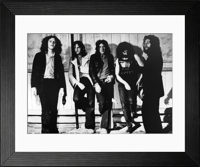Framed Print : Supertramp 1971-2 Lineup